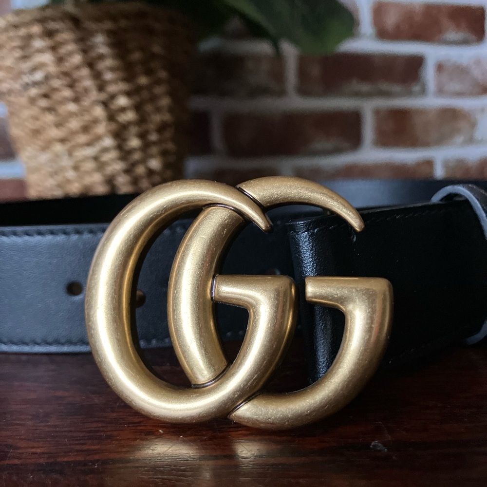 Designer Inspired GG belt size 34